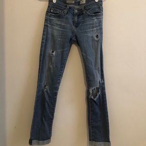 AG destroyed denim
